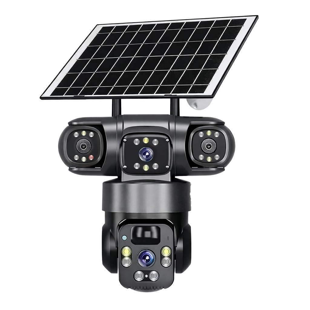 Solar Wireless PTZ Security Camera